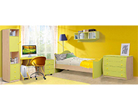Набор модульной мебели для детской комнаты «Юниор-11.1»