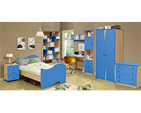 Набор модульной мебели для детской комнаты «Юниор-11.2»