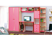 Набор модульной мебели для детской комнаты «Юниор-11.3» 