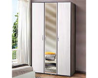 Шкаф 3-х дверный с зеркалом от модульной системы мебели для спальни Венеция-9