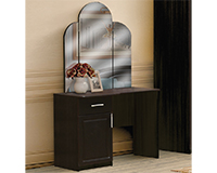 Стол туалетный с ящиком, дверью и зеркалом от набора мебели для спальни Венеция-2